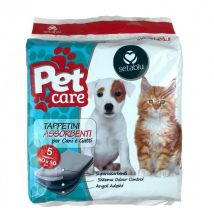 Pack 5 traverses 578578 chiens 60x60 cm absorbants multicouches setablu