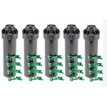 Pack 5 Aspersor de Riego Hunter SRM-04 1/2'' Alcance 4 a 9,4 metros Aspersor de Turbina ajustable srm Hunter