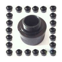 K Rain - Pack 50 Adaptadores 1/2'' Hembra para Toberas Riego. Rosca Superior para Toberas y Aspersores Rain Bird, Hunter, KRain