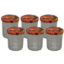 Pack 6 confituriers 324 ml Fruits - bj