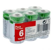 Pack 6 pilas c LR14