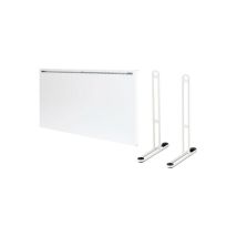 Adax - Pack Elektrischer Heizkörper verbunden weiß - 800 w - 750x330x91 mm - Famn h 08 kwtw - Füße für Heizkörper p
