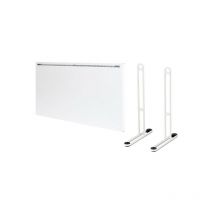 Adax - Pack Radiatore elettrico collegato bianco - 1000 w - 809x330x91 mm - Famn h 10 kwtw - Piedini per radiatore p bianc - Blanc