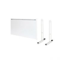 Pack Adax Radiatore elettrico collegato bianco - 800 w - 750x330x91 mm - Famn h 08 kwtw - Piedi per radiatore p bianco - - Blanc