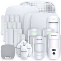 Alarme maison Ajax Hub 2 Plus Blanc - Kit 12