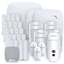Alarme maison Ajax Hub 2 Plus Blanc - Kit 8