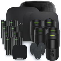 Alarme maison Ajax Hub 2 Plus Noir - Kit 9
