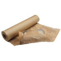 Papier d'Emballage Nid d'Abeille - 0,4 x 25 m - Rouleau Protection Déménagement et Expédition - Emballer, Protéger, Rembourrer - Pack And Move