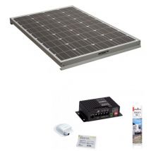 Antarion - Pack Panneau solaire 160W camping car + Kit de pose solaire avec régulateur de charge mppt 160W 10A
