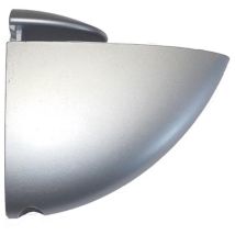 Pack avec 2 Support Mod. Pelican SP04 75x65mm Chrome Mat M31205 Micel Support Pelican en Zamak - Finition Chrome Mat - Dimens