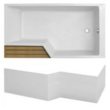 Pack baignoire bain douche 150 x 80 Jacob Delafon Neo version droite + tablier