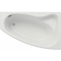 Baignoire asymétrique droite 160x100 Sicilia sans tablier