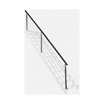 Burger - universo - Kit garde-corps pour escalier 4m en acier noir