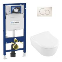 Pack Bati support Geberit et Combi-Pack v&b Avento wc suspendu