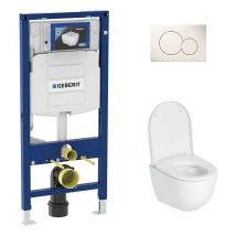 Pack Bati support Geberit et wc suspendu Laufen pro compact