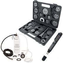 Autobest - Pack best frein Kit purgeur, coffret repousse piston, testeur électronique pour liquide