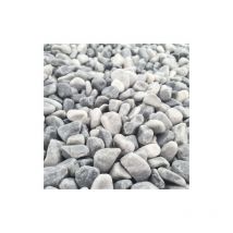 Pack big bag 100M² Galet Gris Bleu De Marbre 12/20 = 5 Big Bag 1,5T