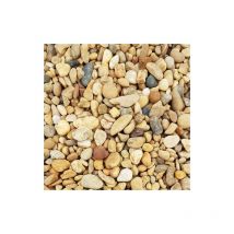 King Matériaux - pack big bag 60M² Galet Jaune Décoratif 6/16 = 3 Big Bag 1,5T