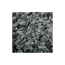 King Matériaux - pack big bag 80M² Paillage Paillette d'Ardoise Noire 6/14 = 4 Big Bag 1,5T