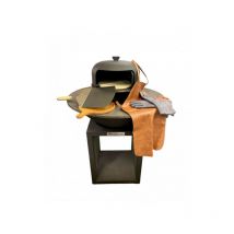 Mirichaud - Pack Brasero 95cm con su kit Pizza black