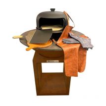 Mirichaud - Pack Brasero 95cm con su kit Pizza corten