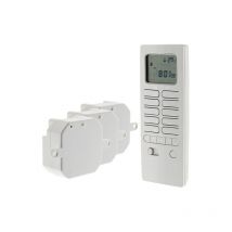 Otio - Pack chauffage connecté avec télécommande thermostat et modules de chauffage