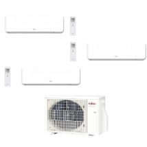 Atlantic Fujitsu - Pack Climatiseur atlantic tri split takao M2 confort 5,4 kw + 3 unités 2kw (3 x 20m2 )a+++
