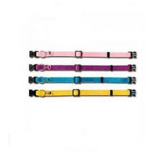 Pack collar gato mac leather purpurina 10mm x 20-33cm (umv 4uds.)