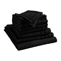 Pack complet 10 pièces 'Spa' salle de bain / 400 gr/m² - Couleur: 'Spa' Truffe