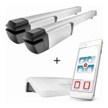 Pack connesso per cancelli a battente fino a 4m e 400kg ixengo l 24V conneected pack io Somfy 1216559