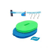 Pack Corde à Linge Extensible Corde à Linge Portable