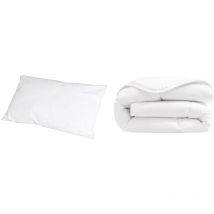 Pack couette et oreiller bébé coton bio Someo