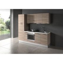 Pack Cuisine Raffaello Orme Tafira 240 cm + électroménager