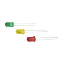Pack de 100 uds LED 5 mm colro verde Electro Dh 12.675/5/V 8430552021789