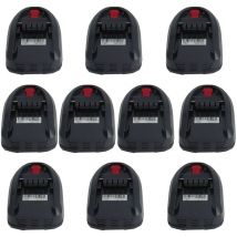 Powerwings - 10X Battery 14,4V 1500mAh for Bosch Power Tool 14.4V psr psb 14.4 LI-2 pml 18 li Series AL2215CV AL2204CV 2607336194