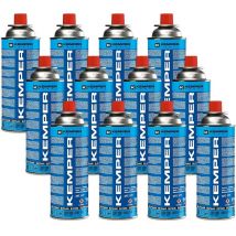 Kemper - Pack de 12 Cartouches gaz 227g Butane
