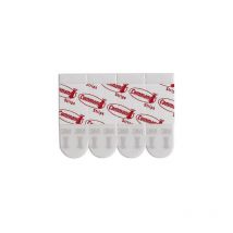 Command - Pack de 12 pegatinas adhesivas blancas para carteles