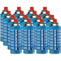 Kemper - Pack de 16 Cartouches gaz 227g Butane