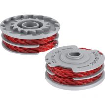 Flymo - Pack de 2 bobinas de hilo de nailon para desbrozadoras FLY021 513937190 - 1,5 mm x 11 m