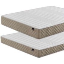 Pack de 2 Colchones formado por 1 Colchó Eco Basic 90x180 cm y Maxi Basic 90x190 cm