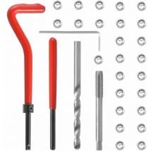 Kit de Réparation de Filetage Helicoil M6 x 1,0 mm - 30 pièces