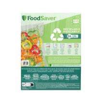 Foodsaver - Conservation des aliments Pack de 26 sacs recyclables de mise sous vide 3,87L FSBE3202X01