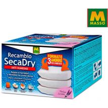 Pack de 3 recharges secadry anti-humidité