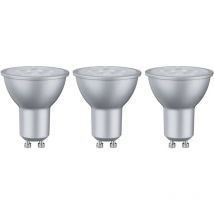 Paulmann - 28430 led cee g (a - g) GU10 6.5 w blanc chaud (ø x h) 51 mm x 54 mm 3 pc(s) R608192