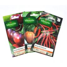 Pack de 3 sachets de graines de Piments