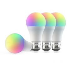 Pack de 4 Ampoule led intelligente Bluetooth rvb - LB4E27-4PC/BOX
