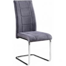 Homesouth - Pack de 4 chaises de salle à manger rembourrées Marengo 44 cm (largeur) x 100 cm (hauteur) x 61 cm (profondeur)