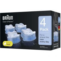 Pack de 4 recambios de líquido limpiador 81387055 Braun