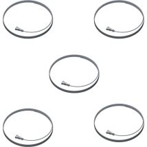 Arti Teq - Pack de 5 Câbles acier Twister Micro1mm Noir 300 cm pour cimaise - Accessoire Cimaise Artiteq - longueur : 300 cm - conditionnement : pack