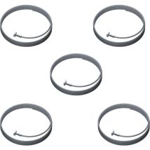 Artiteq - Pack De 5 Câbles En Acier + Solid Slider 2 Mm Pour Cimaise - Accrochage Tableau 500 Cm